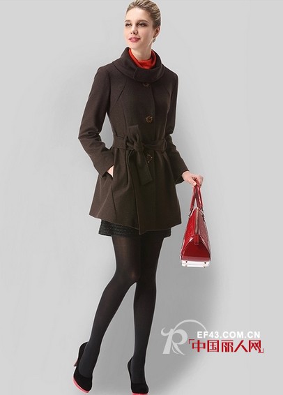 声雨竹官方旗舰店正品毛呢外套  呵护女人温暖过冬