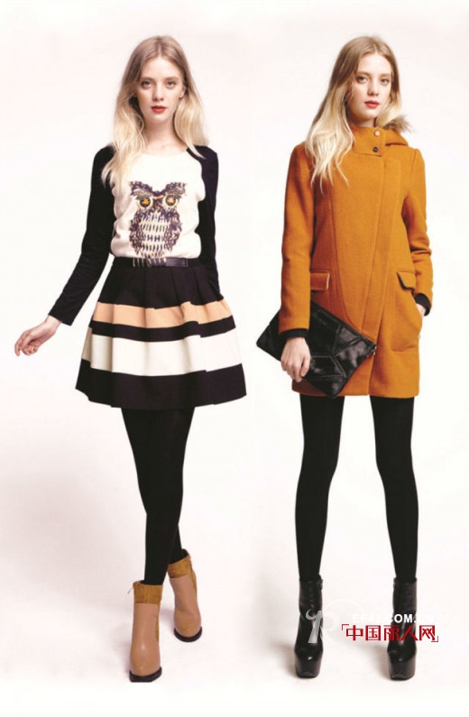国庆节长假BR品牌女装2014冬装上市