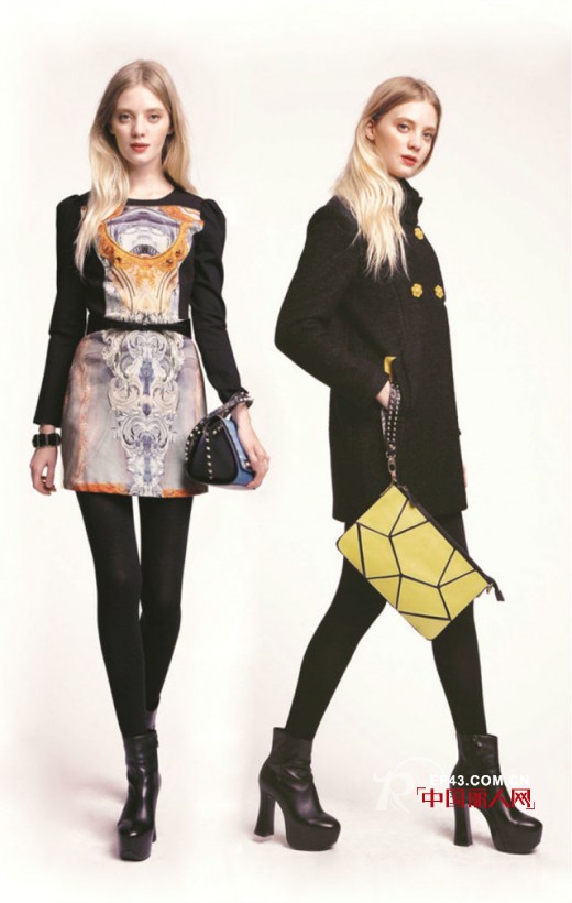 国庆节长假BR品牌女装2014冬装上市