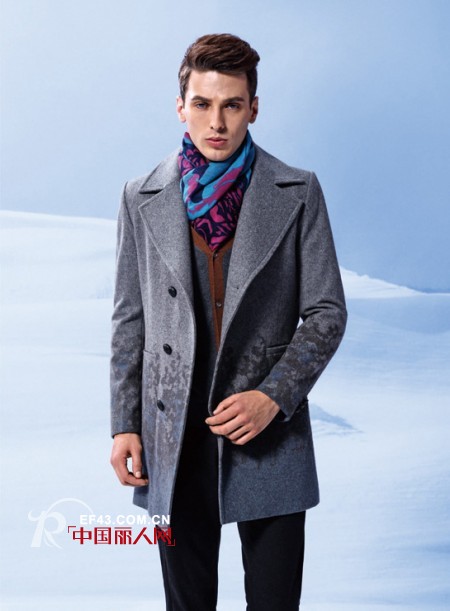 男士大衣 秋冬男士呢子大衣搭配