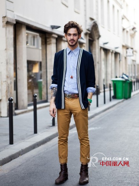 男生五五身穿衣怎么破 四招变长腿欧巴