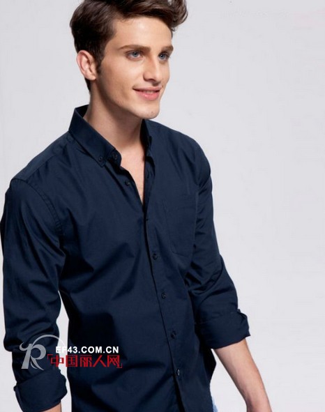 男式衬衫领类型与选择技巧