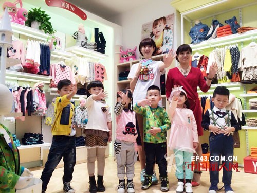 1001夜精美童装杭州湖滨银泰开业了