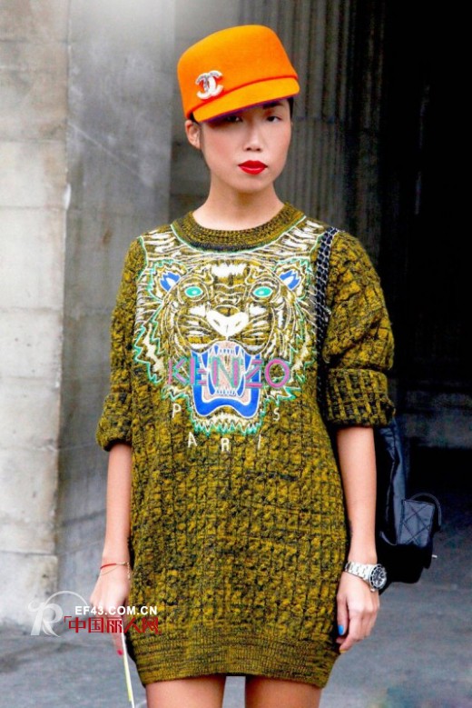 秋季针织裙单品 长针织裙搭配