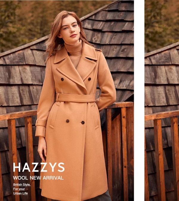 HAZZYS羊毛的柔软 予你温暖拥抱