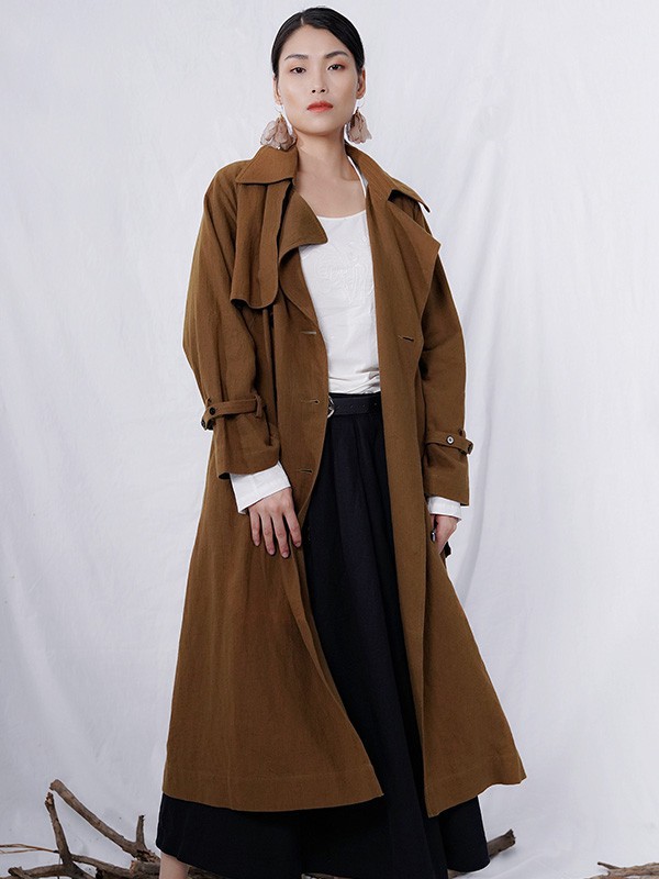 初秋气质风衣 教你穿出高级范