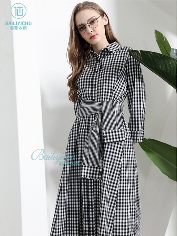 2019秋季流行什么元素的衬衫裙