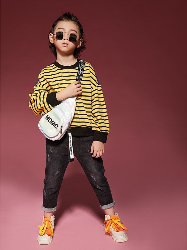 黄色条纹元素为什么这么火爆 有哪些小女孩穿的黄色的条纹单品