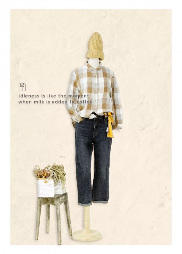 早秋气质衬衫搭配