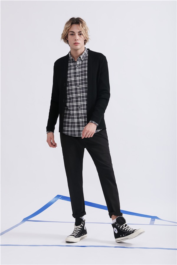 初秋怎么穿搭 get莎斯莱思男装简约的穿搭