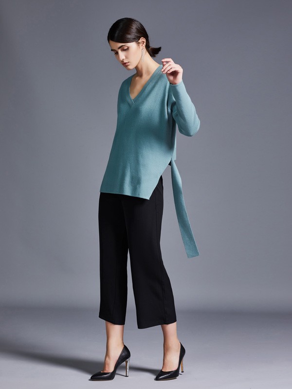 简约优雅的穿搭手法 你学会了么