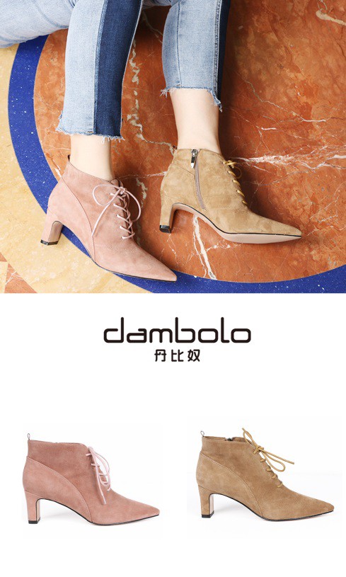 丹比奴NEW IN|今年流行的系带靴时髦炸了 谁穿谁被夸!