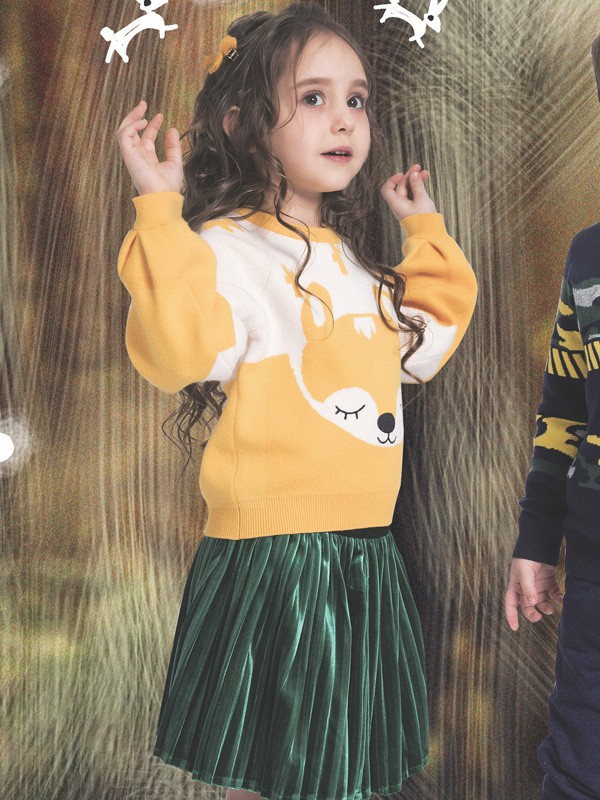 秋季毛衣帅气穿搭 穿出孩子的时尚范