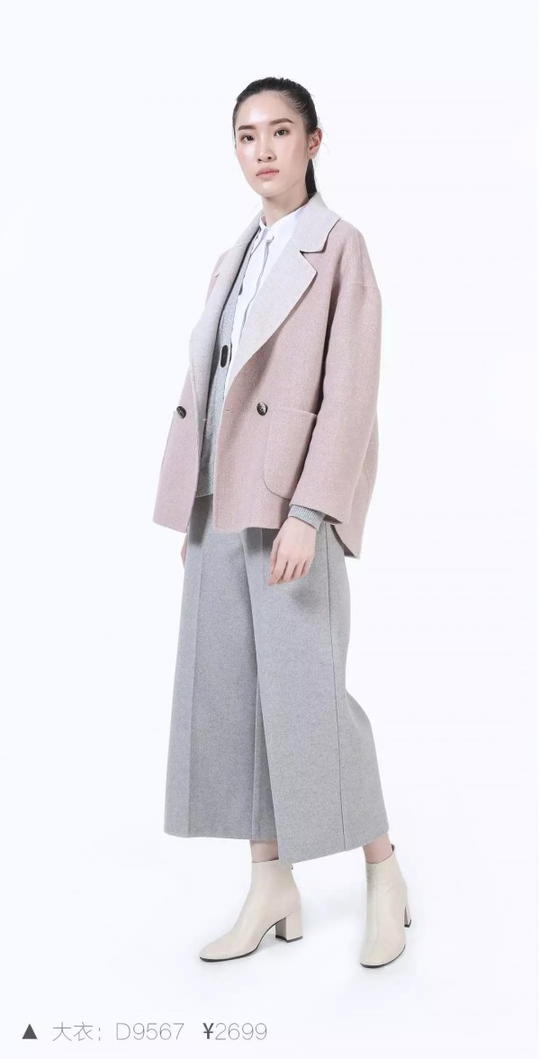 falouina | 粉色温柔,魅影时尚:触摸你的大衣