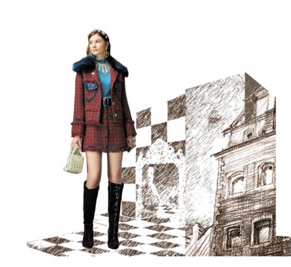 精致的细节,为搭配注入一种与生俱来的贵族感!