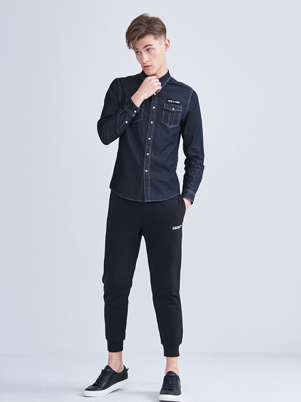 黑色的裤子可以搭配什么上衣 V-MEN尽显男士风采