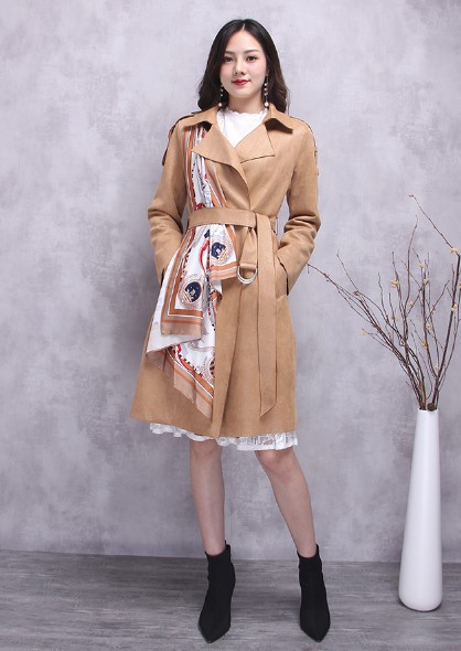 37°生活美学秋季女装风衣 让你与她们一样出彩!