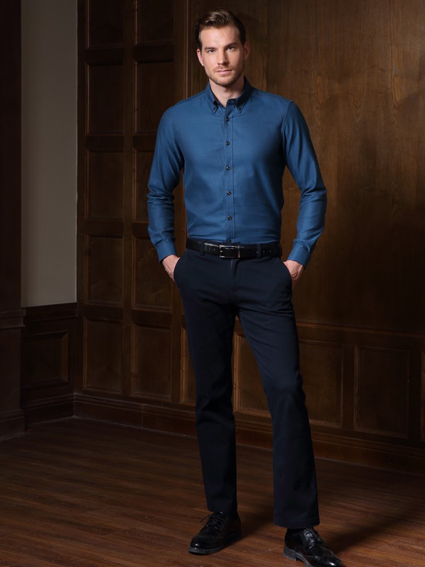 早秋你还缺少这几款衬衫 职场气质男士穿搭看这里