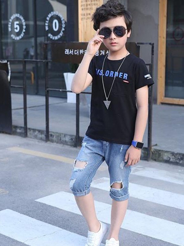 男孩子休闲搭配 穿出孩子的帅气气质