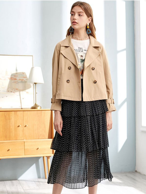 半身裙如何搭配 早秋穿出温柔范