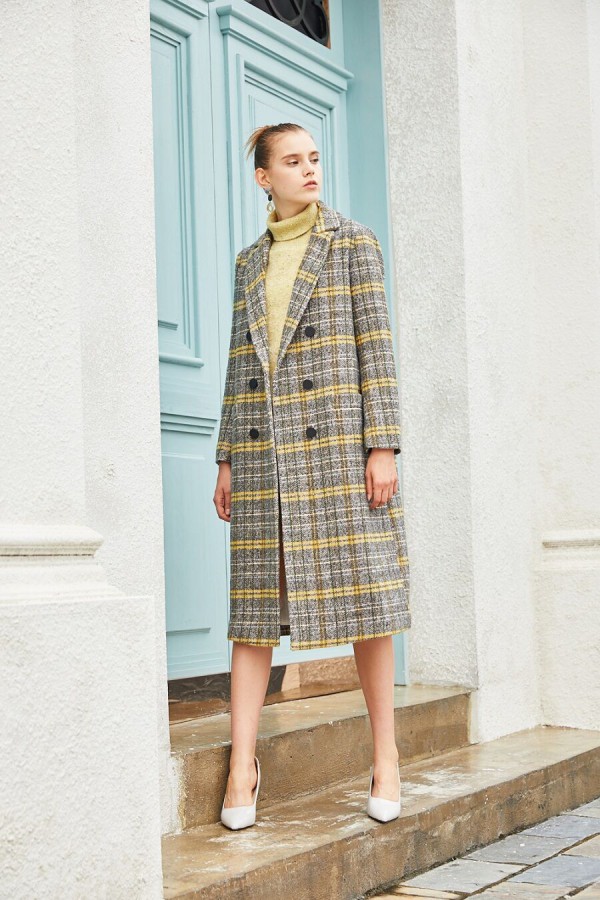 一件双面羊呢的大衣究竟有多好看