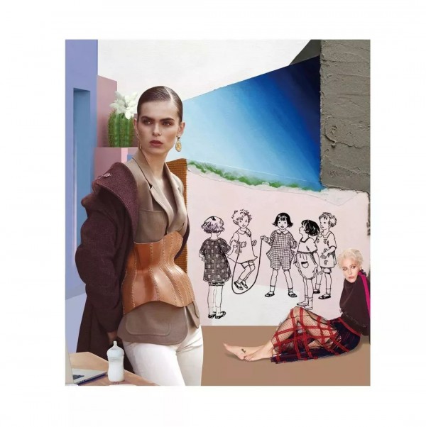 乔帛 SLANTED LADY-斜杆女士