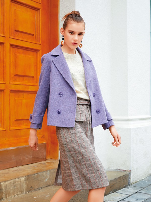 紫色显白吗 秋季有什么紫色气质单品