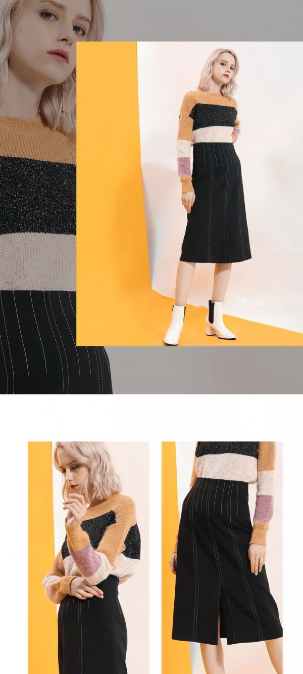 这个冬天流行这样穿 莎斯莱思女装秋冬新品助你显高又时髦