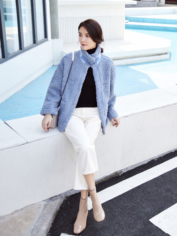 蓝色和白色的搭配居然可以这么美