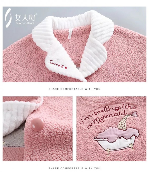 这几款软糯的家居服 让你美美的享受居家生活