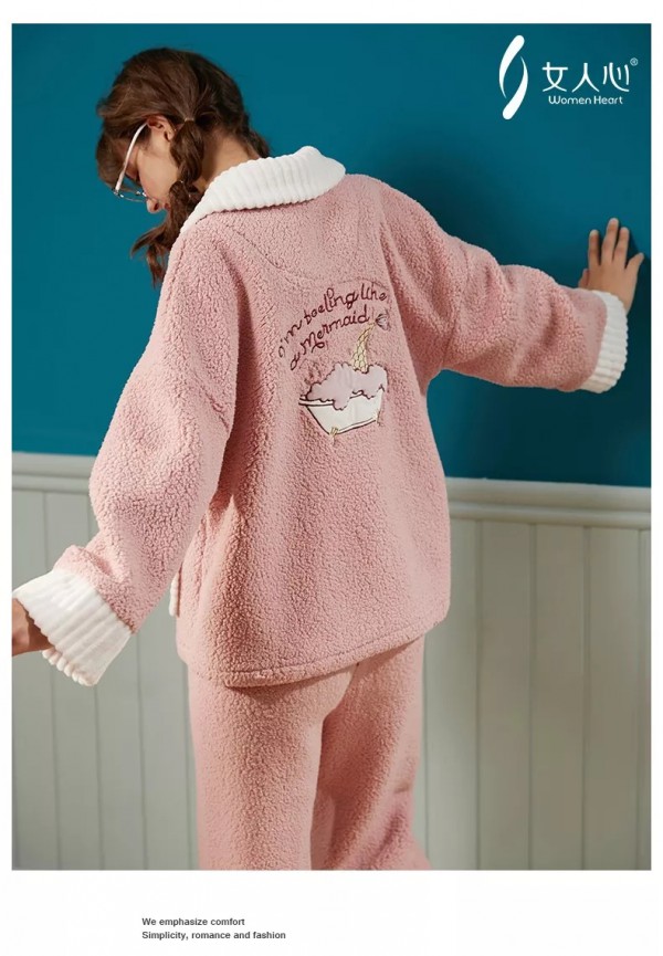 这几款软糯的家居服 让你美美的享受居家生活