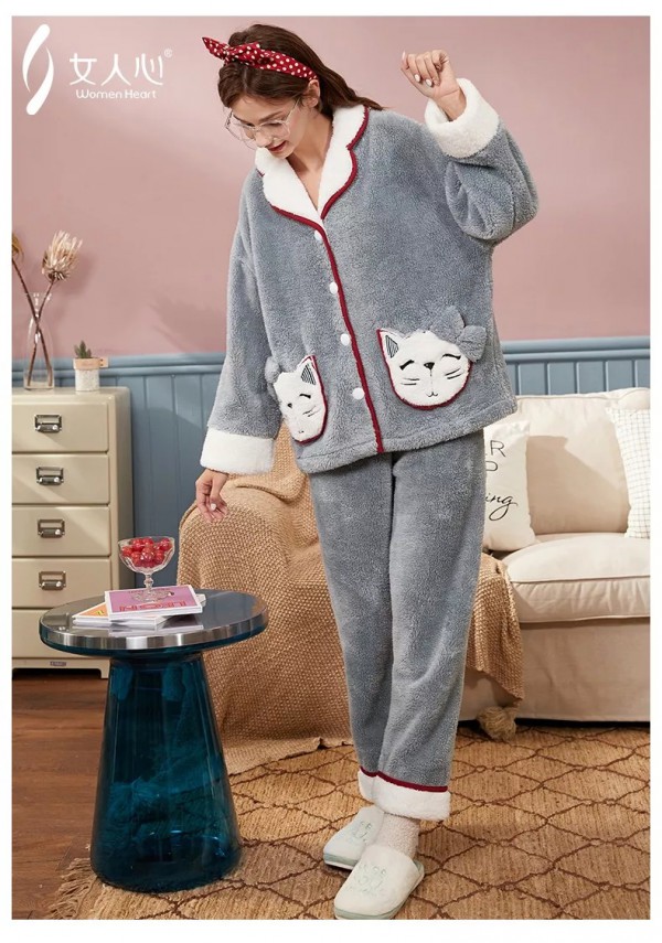 这几款软糯的家居服 让你美美的享受居家生活