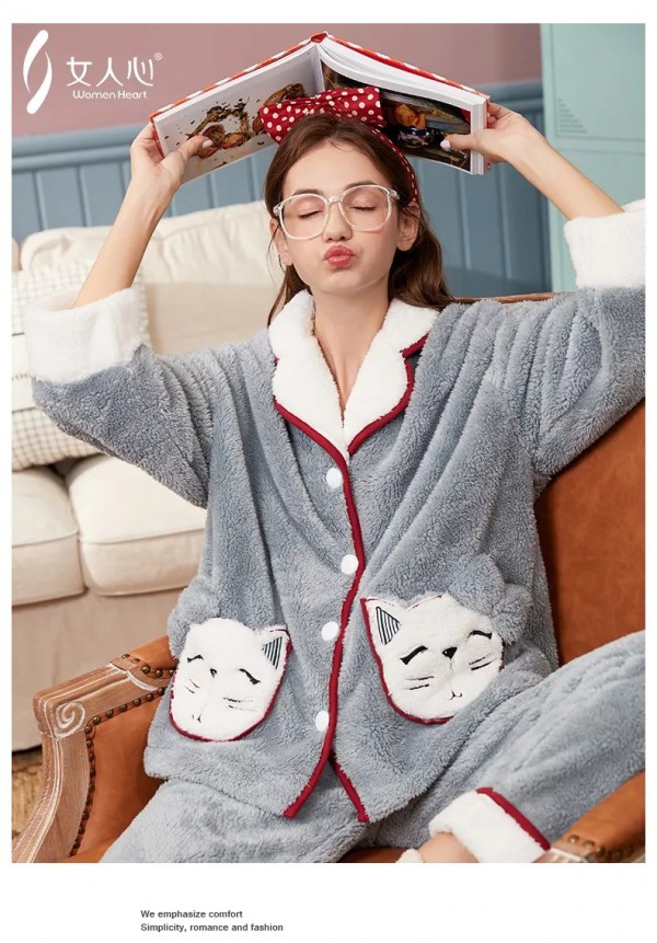 这几款软糯的家居服 让你美美的享受居家生活