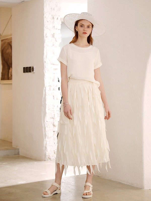 日常生活的休闲穿搭 将仙女的气质穿出来