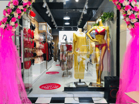 祝贺丹蓓姿内衣水富吉祥购物中心店11.11新柜开业