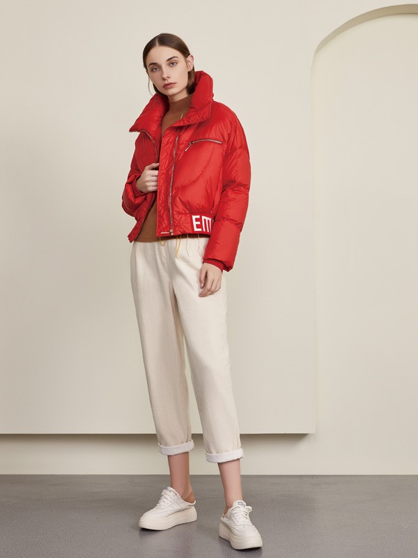 短款羽绒服搭配攻略 冬天就该这么穿