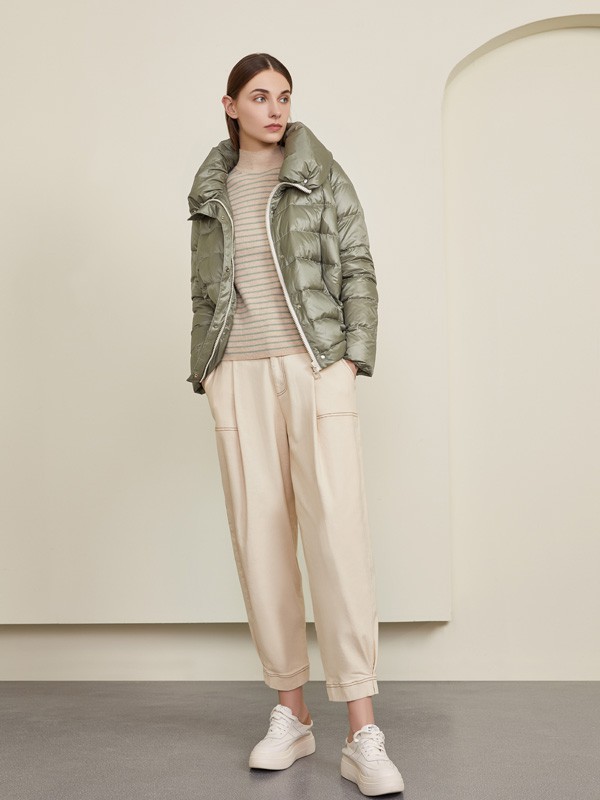 白色和绿色的搭配这么好看 你值得拥有