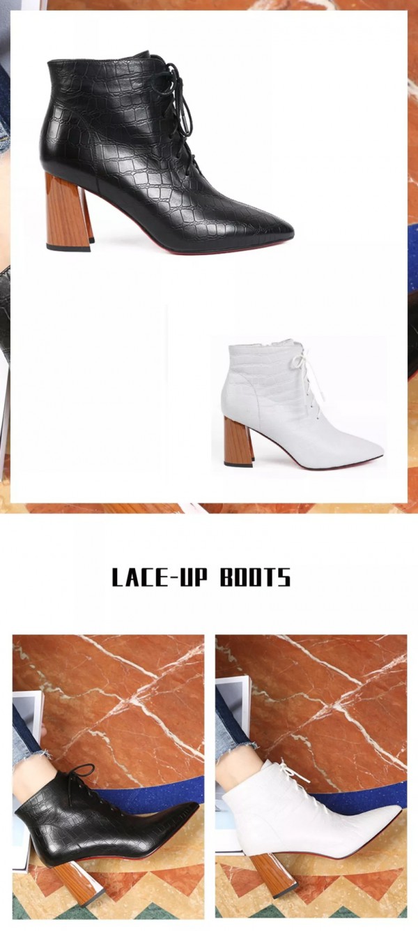 丹比奴鞋履潮流|今冬流行的系带靴时髦炸了 谁穿谁被夸!