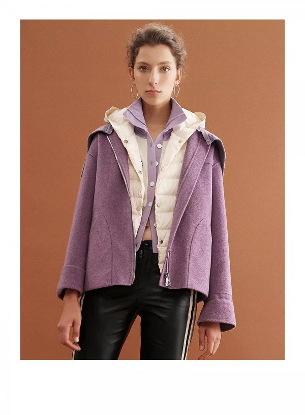 红贝缇打破冬日沉寂 用章仔图案打造气质穿搭