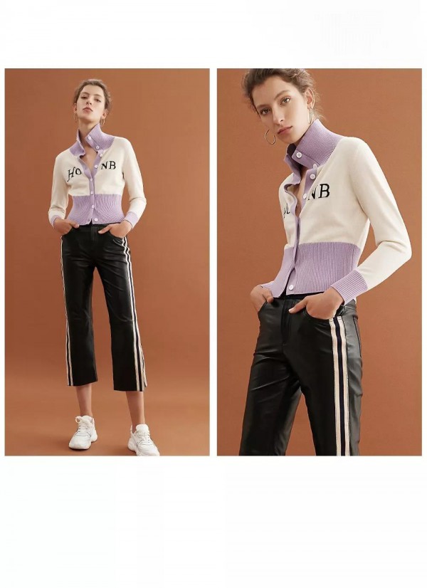 红贝缇打破冬日沉寂 用章仔图案打造气质穿搭