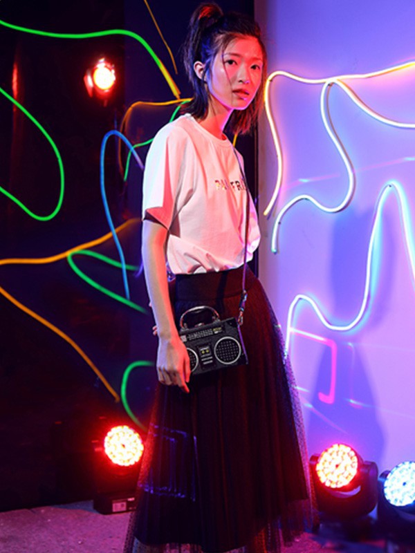 夏日的单品还能派上用场吗 熊猫尽显服饰魅力