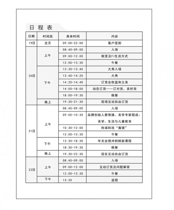 falouina | 2020年夏季新品发布会暨订货会——孕育·爱