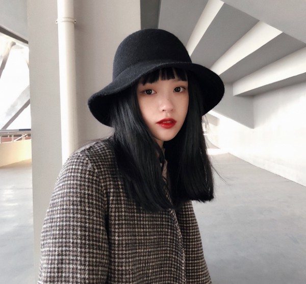 圆脸女孩适合戴什么毛衣 适合圆脸女孩的帽子集合