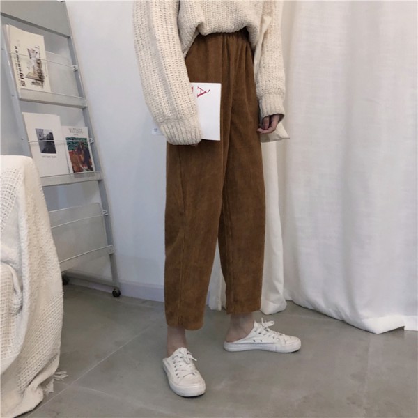 裤子不只有牛仔裤!将眼光放在灯芯绒裤子上吧! 裤子不只有牛仔裤!将眼光放在灯芯绒裤子上吧!