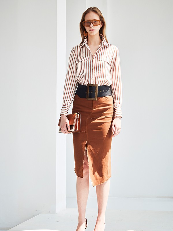 过膝包臀裙配什么上衣好看 包臀裙搭配什么鞋子好