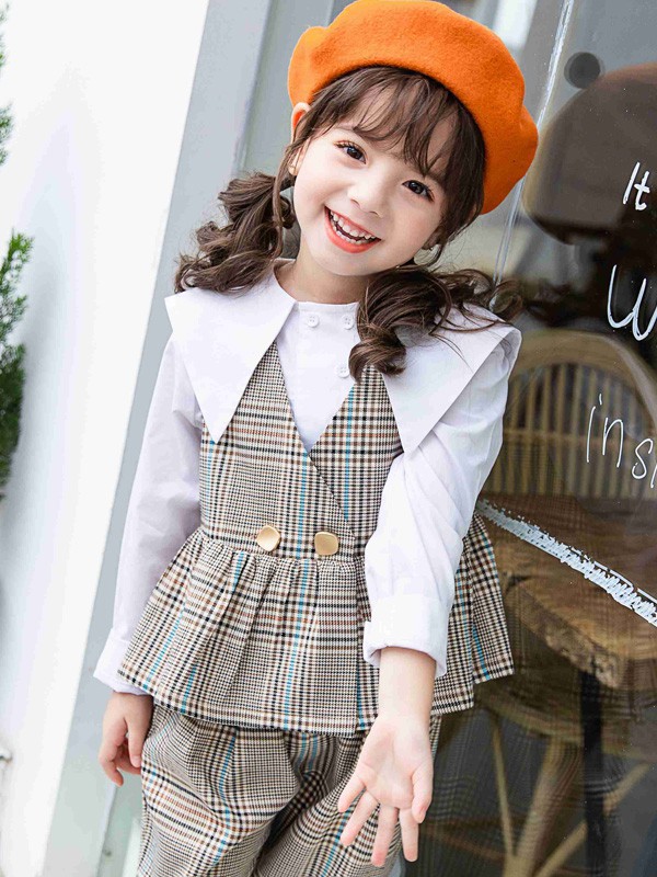 小女孩也要时尚又温柔 秋季甜美童装搭配看这里