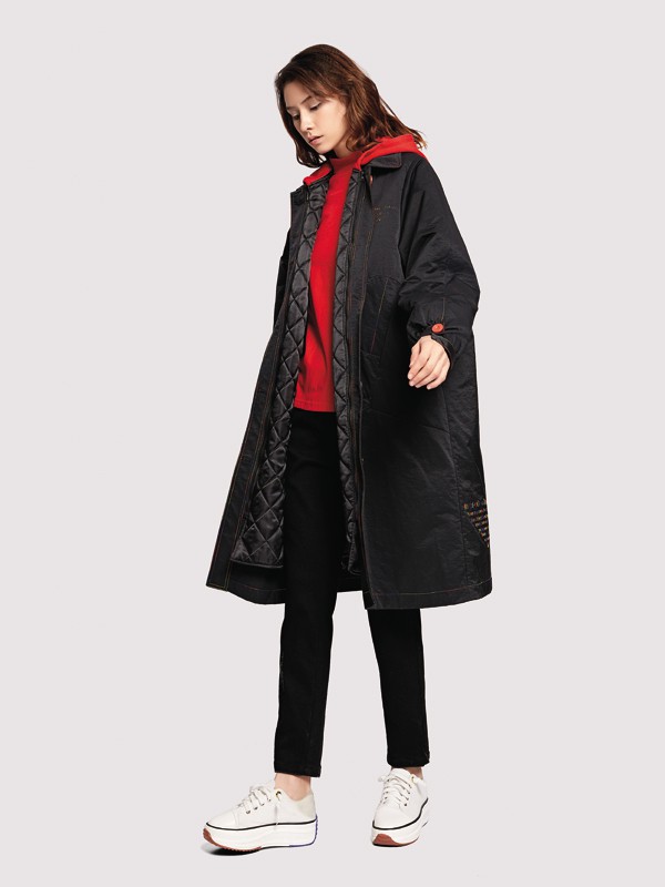 派克羽绒服的时髦穿搭 娅铂周末为你推荐