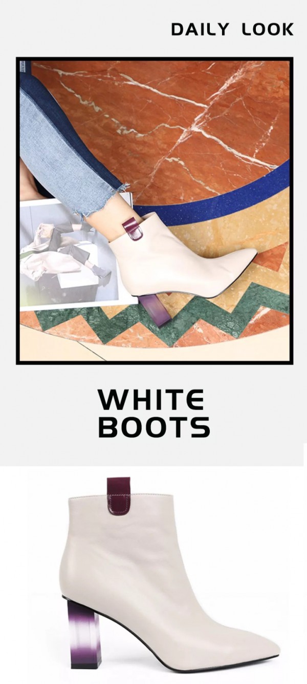 丹比奴鞋履潮流|霸屏时尚圈的小白靴 今年冬天一定要穿