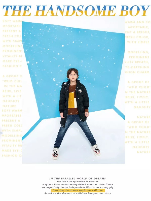冬天孩子穿什么样的外套比较保暖 铅笔俱乐部2019冬季新款童装外套