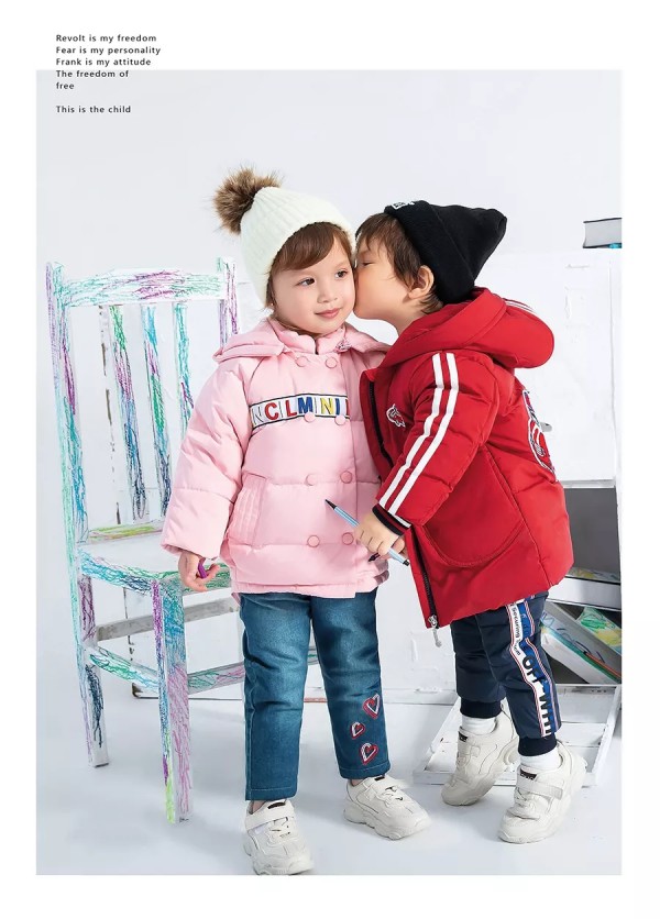 冬天孩子穿什么样的外套比较保暖 铅笔俱乐部2019冬季新款童装外套